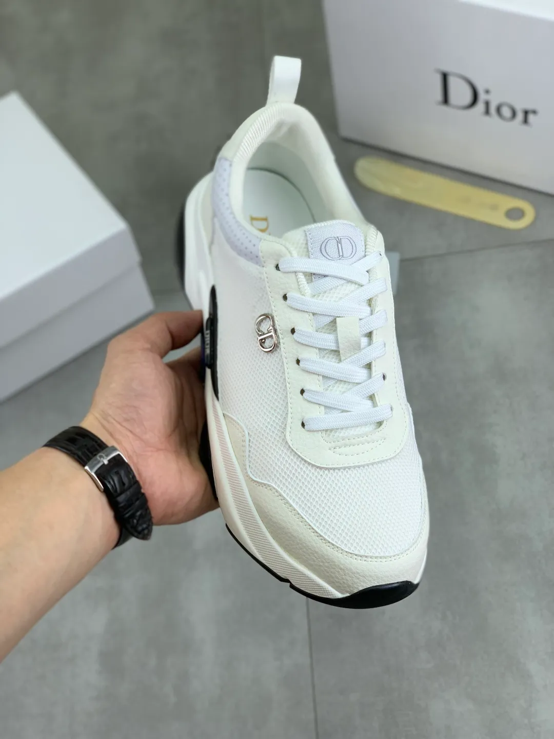Men's Men's Shoes💰P460💰[New Style]🆘[Dior] 2025 Dior Original Lace-up Low-top Men's Shoes Classic casual shoes 🔥This model is the official classic model with high quality and made by famous original designers. It is made of high-quality cowhide with original materials➕comfortable and breathable mesh lining➕pigskin insole. The perfect last shape and generous and fashionable design have attracted many consumers and are suitable for drivers to drive🚗. What you want is the highest quality in the market. Color: 4️⃣Color Code number: 38--44 (45 46 customized)